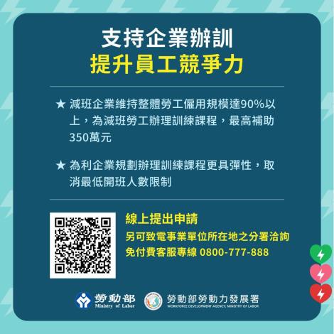 1141007勞動力發展署新聞稿(附圖3)_減班休息勞工再充電計畫宣傳圖卡3