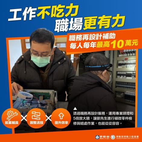 1150226勞動力發展署新聞稿(附圖2)_職務再設計宣傳圖卡2