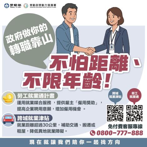 1150730勞動力發展署新聞稿(附圖2)_勞工就業通僱獎及跨域就業津貼宣傳圖卡2