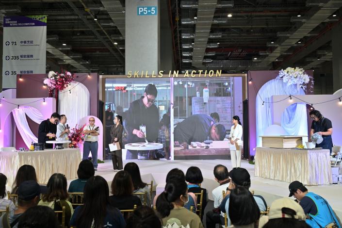圖一、Skills in Action 技能實境秀舞臺現場.JPG